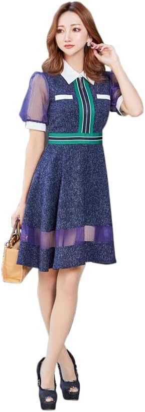 SOBRE ソブレ プリーツブレードワンピース キャバドレス XL ラウンジ